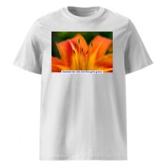 Unisex Organic Ribbed Neck T-Shirt