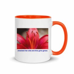 11oz Ceramic Mug with Color Inside