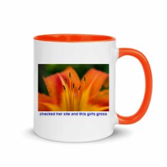11oz Ceramic Mug with Color Inside