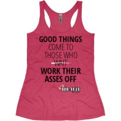 Ladies Slim Fit Super Soft Racerback Triblend Tank
