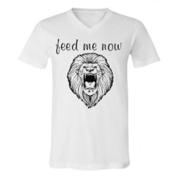 Unisex V-Neck Jersey Tee