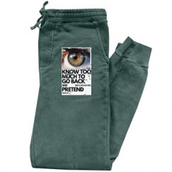 Pigment-Dyed Fleece Pants