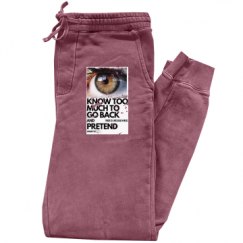 Pigment-Dyed Fleece Pants