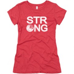 Ladies Slim Fit Super Soft Triblend Tee