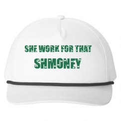 Snapback Five-Panel Rope Hat