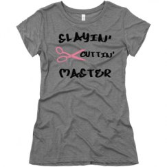 Ladies Slim Fit Super Soft Triblend Tee