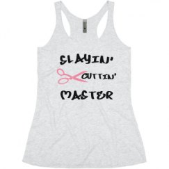 Ladies Slim Fit Super Soft Racerback Triblend Tank