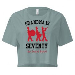 Ladies Festival Cali Crop Top Tee