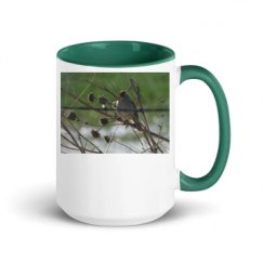 15oz Ceramic Mug with Color Inside