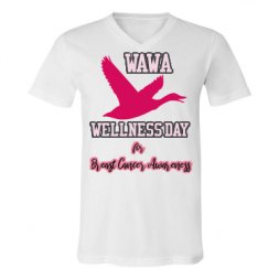 Unisex V-Neck Jersey Tee