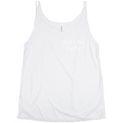 lower case don't be culty