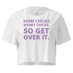 Ladies Festival Cali Crop Top Tee