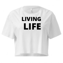 Ladies Festival Cali Crop Top Tee