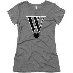 Ladies Slim Fit Super Soft Triblend Tee