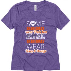 Ladies Relaxed Fit Super Soft Triblend V-Neck Tee