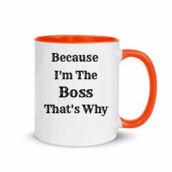 11oz Ceramic Mug with Color Inside