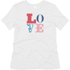 Ladies Relaxed Fit Super Soft Triblend Tee