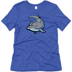 Ladies Relaxed Fit Super Soft Triblend Tee