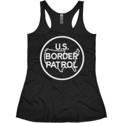 Ladies Slim Fit Super Soft Racerback Triblend Tank