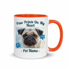 11oz Ceramic Mug with Color Inside