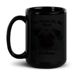 15oz Black Glossy Mug