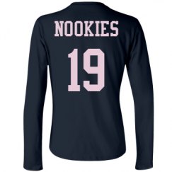 Ladies Relaxed Fit Basic Long Sleeve Tee