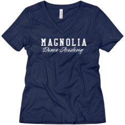 Ladies Relaxed Fit V-Neck Tee