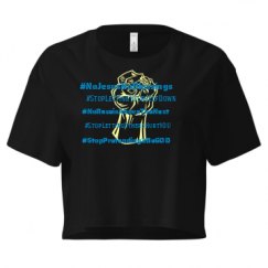 Ladies Festival Cali Crop Top Tee