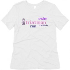 Ladies Relaxed Fit Super Soft Triblend Tee