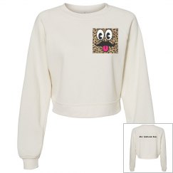 Womens mr leopard sweatshirt 