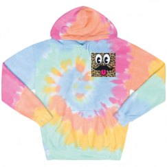 Unisex Tie-Dye Fleece Hoodie