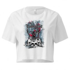 Ladies Festival Cali Crop Top Tee