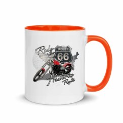 11oz Ceramic Mug with Color Inside