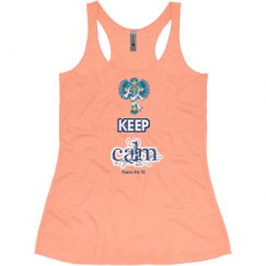 Ladies Slim Fit Super Soft Racerback Triblend Tank