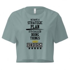 Ladies Festival Cali Crop Top Tee