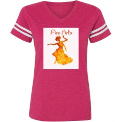 Ladies Relaxed Fit Vintage Sports Tee