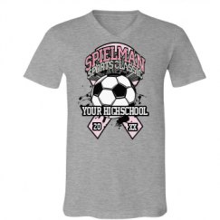 Unisex V-Neck Jersey Tee