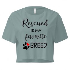 Ladies Festival Cali Crop Top Tee