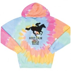 Unisex Tie-Dye Fleece Hoodie