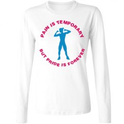 Ladies Relaxed Fit Basic Long Sleeve Tee