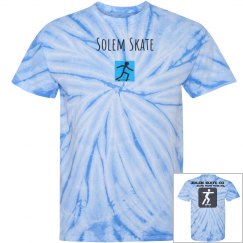 Solem Skate blue tie dye tee