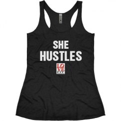 Ladies Slim Fit Super Soft Racerback Triblend Tank