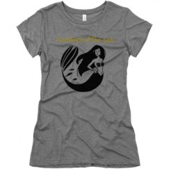 Ladies Slim Fit Super Soft Triblend Tee