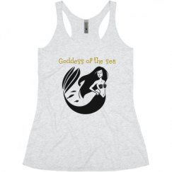 Ladies Slim Fit Super Soft Racerback Triblend Tank
