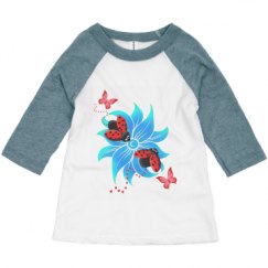 Toddler 3/4 Sleeve Raglan Tee