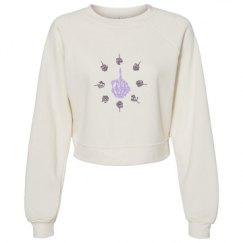 Women's Raglan Pullover Fleece