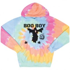 Unisex Tie-Dye Fleece Hoodie