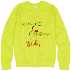 Unisex Neon Crewneck Sweatshirt