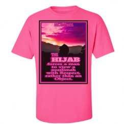 Unisex Ultra Cotton Safety Neon Crewneck Tee