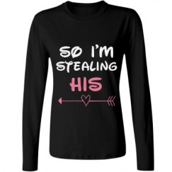Ladies Relaxed Fit Basic Long Sleeve Tee